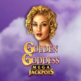 Logo of Golden Goddess Megajackpots from IGT at Betflag Casino