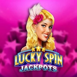 Lucky Spin Jackpots online game logo by Novomatic on betflag-casino.it.com