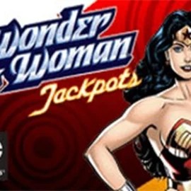 Wonder Woman Jackpots logo by Amaya at Betflag Casino